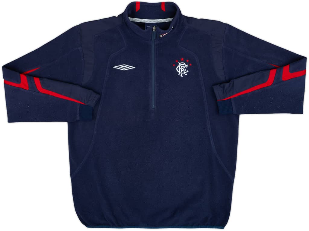 2006-07 Rangers Umbro 1/4 Zip Fleece - 8/10 - (L)