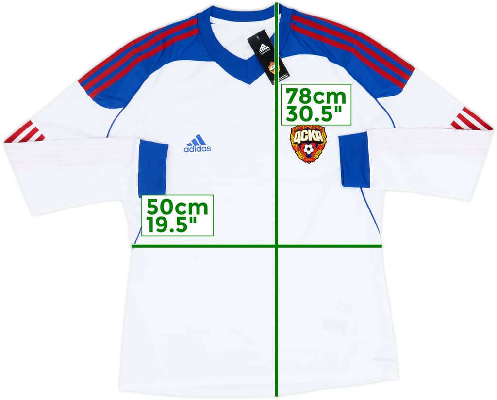 2013-14 CSKA Moscow Player Issue Away L/S Shirt (XL)