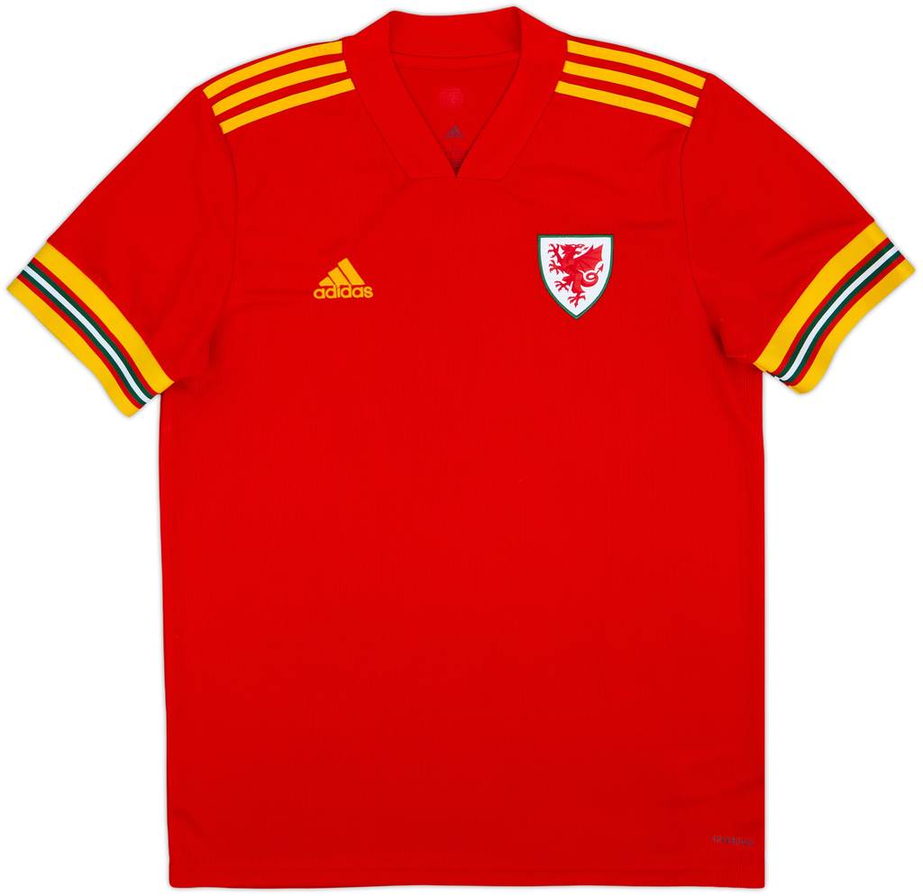 2020-21 Wales Home Shirt - 8/10 - (L)