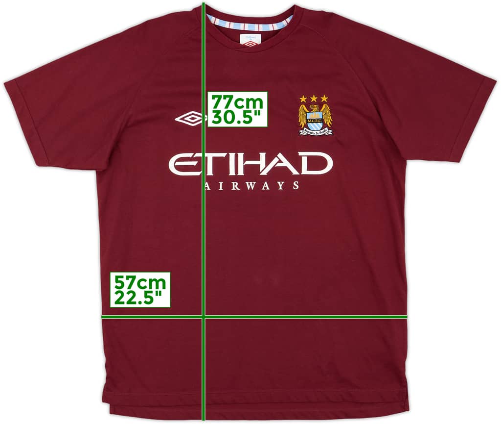 2012-13 Manchester City Umbro Training Shirt - 10/10 - (XL)