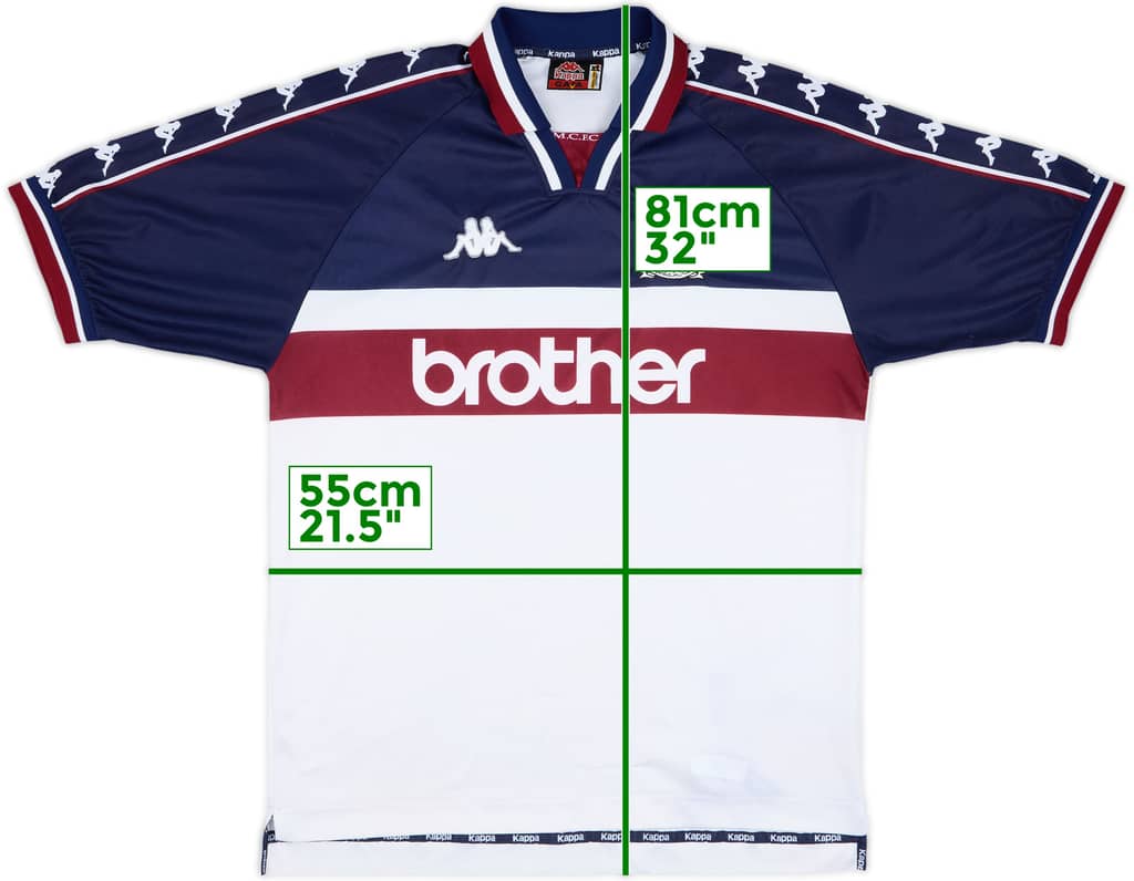 1997-98 Manchester City Away Shirt - 6/10 - (XL)