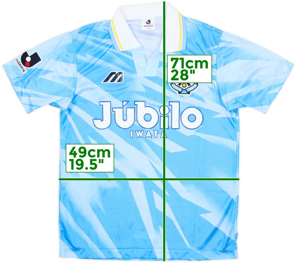 1994-95 Jubilo Iwata Home Shirt - 6/10 - (S)
