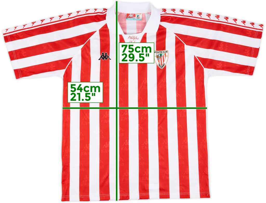 1994-95 Athletic Bilbao Home Shirt - 8/10 - (M)