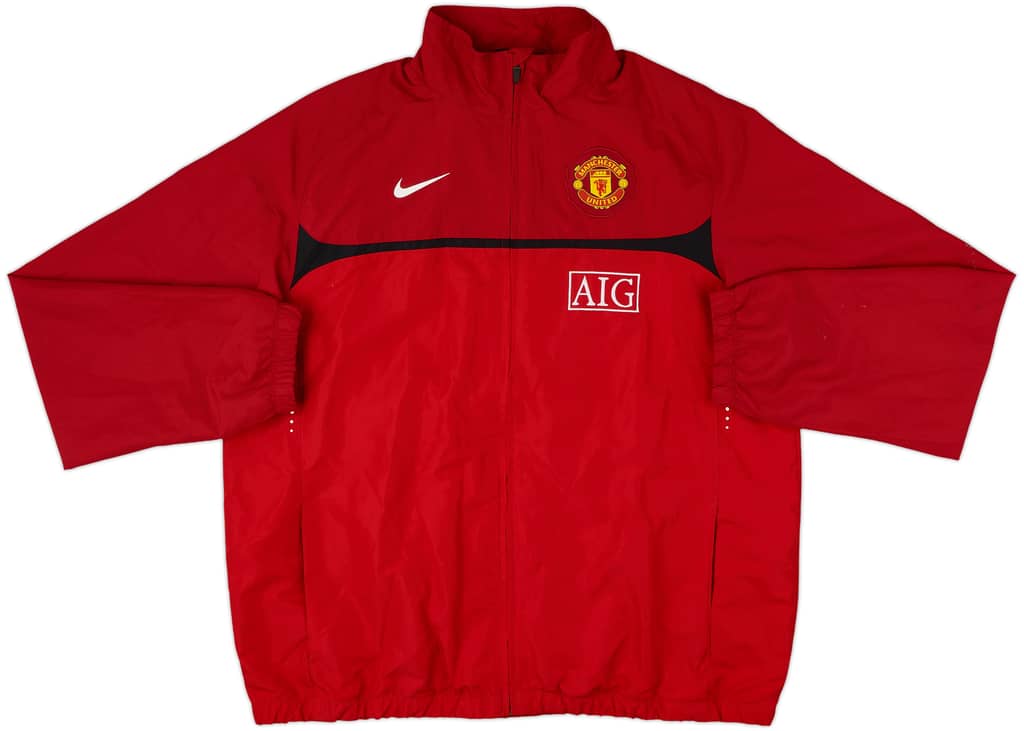 2010-11 Manchester United Nike Track Jacket - 9/10 - (XL)