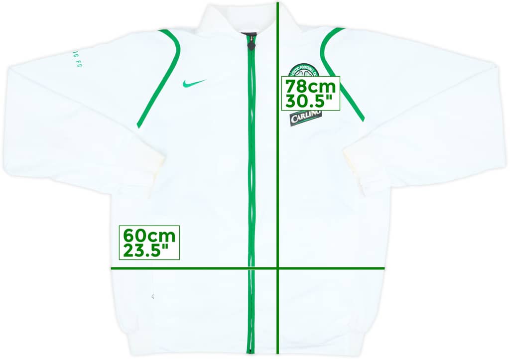 2006-07 Celtic Nike Track Jacket - 7/10 - (XL)