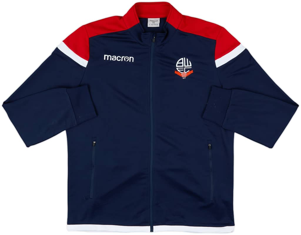 2018-19 Bolton Macron Track Jacket - 8/10 - (XXL)
