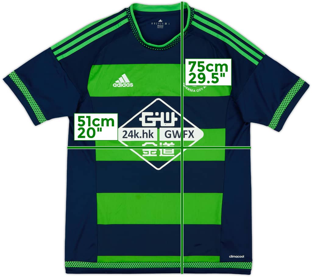 2015-16 Swansea Away Shirt - 6/10 - (M)
