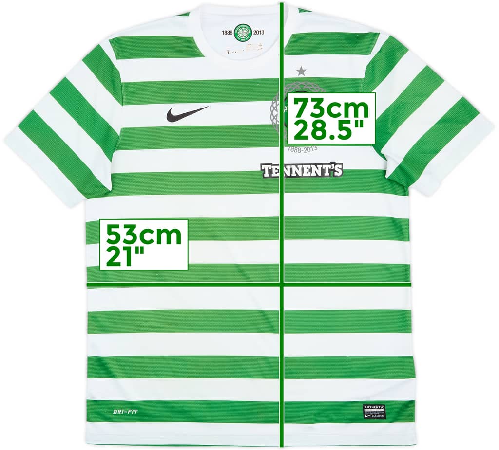 2012-13 Celtic '125th Anniversary' Home Shirt - 5/10 - (L)