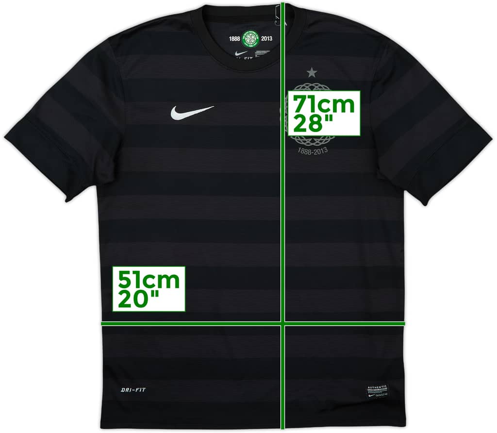 2012-13 Celtic '125th Anniversary' Away Shirt - 8/10 - (M)