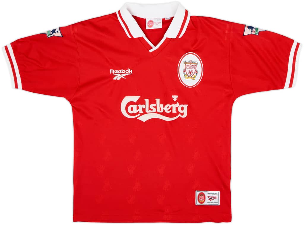 1996-98 Liverpool Home Shirt - 5/10 - (M)