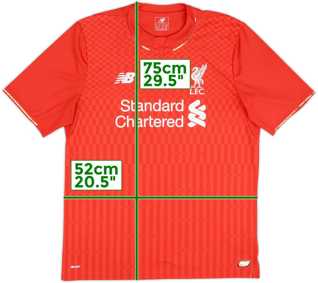 2015-16 Liverpool Home Shirt - 5/10 - (L)