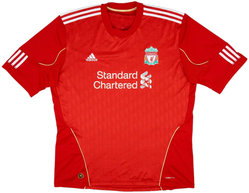 2010-12 Liverpool Home Shirt - 5/10 - (3XL)