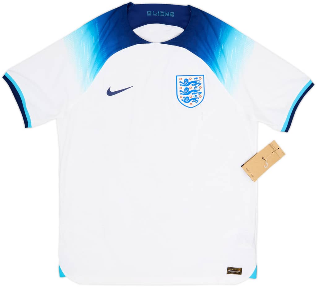2022-23 England Authentic Home Shirt (L)