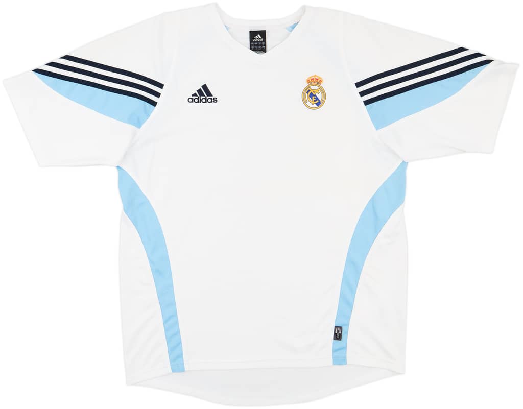 2003-04 Real Madrid adidas Training Shirt - 8/10 - (L/XL)