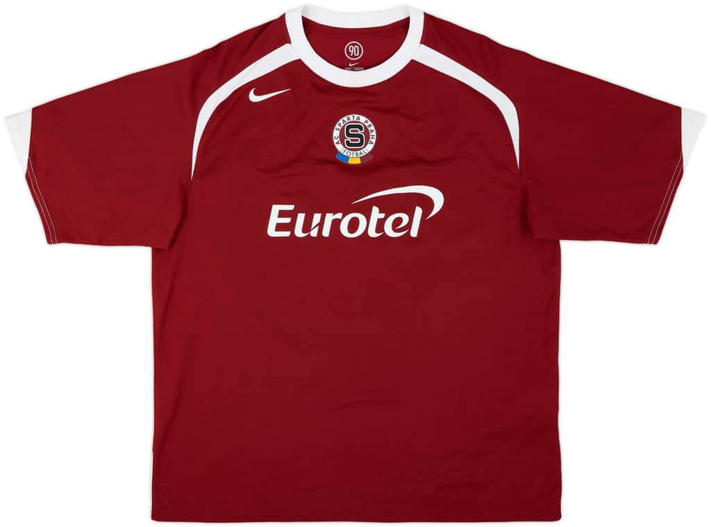 2005-06 Sparta Prague Home Shirt - 7/10 - (XL)