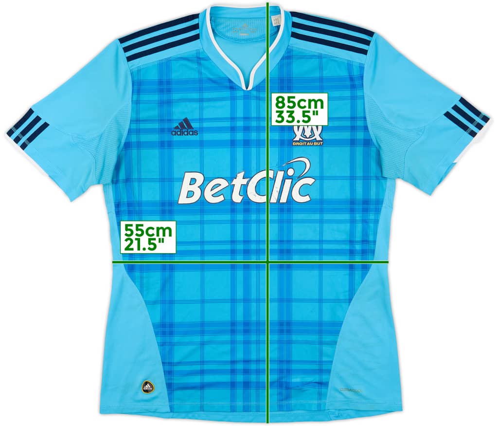 2010-11 Olympique Marseille Away Shirt - 5/10 - (XL)