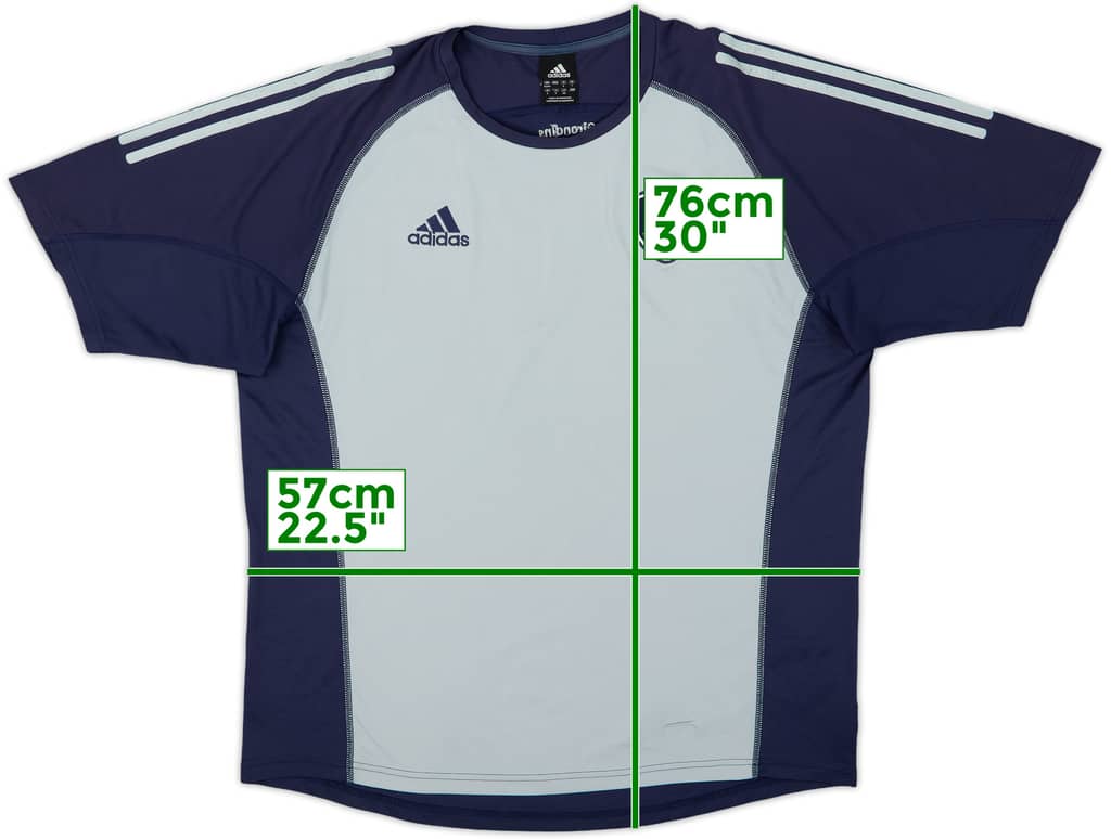 2002-03 Bordeaux adidas Training Shirt - 7/10 - (L)