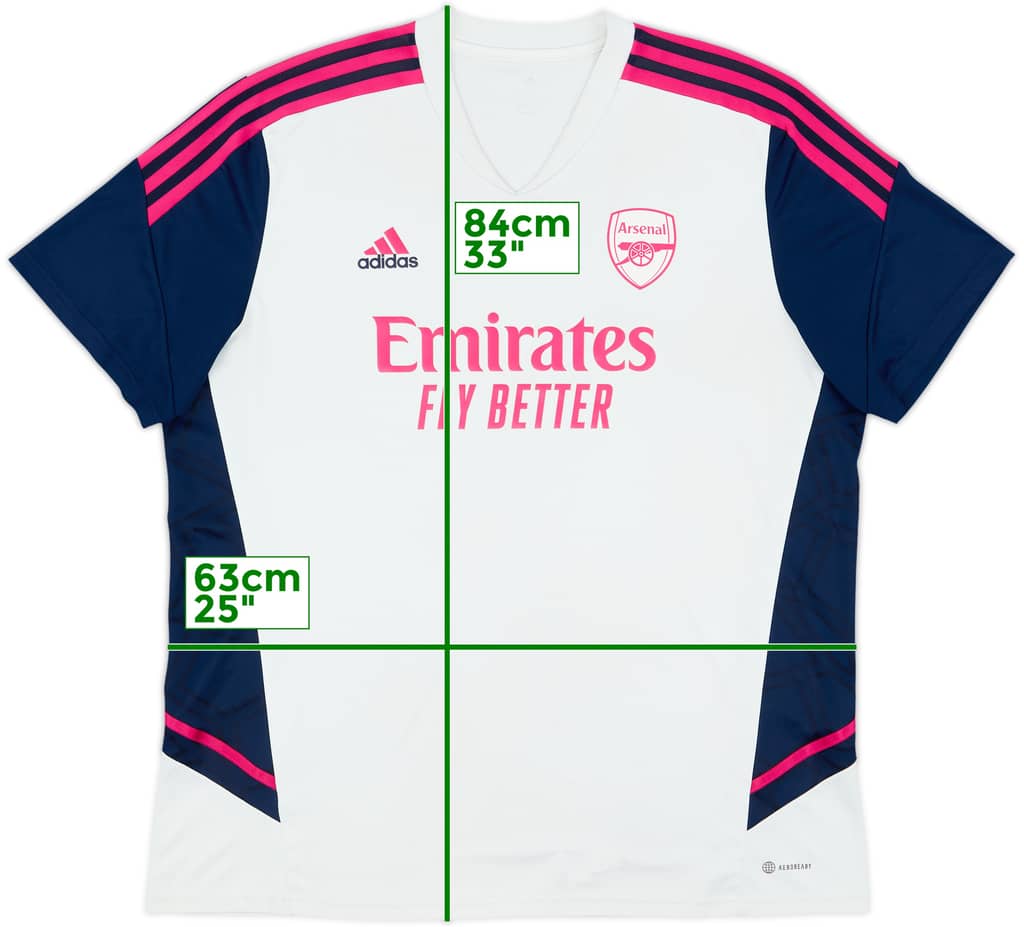 2022-23 Arsenal adidas Training Shirt - 8/10 - (XXL)
