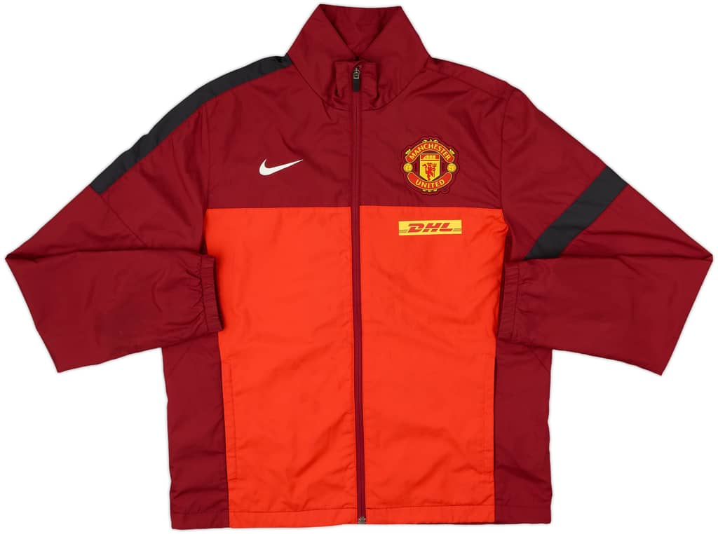 2013-14 Manchester United Nike Track Jacket - 6/10 - (M)