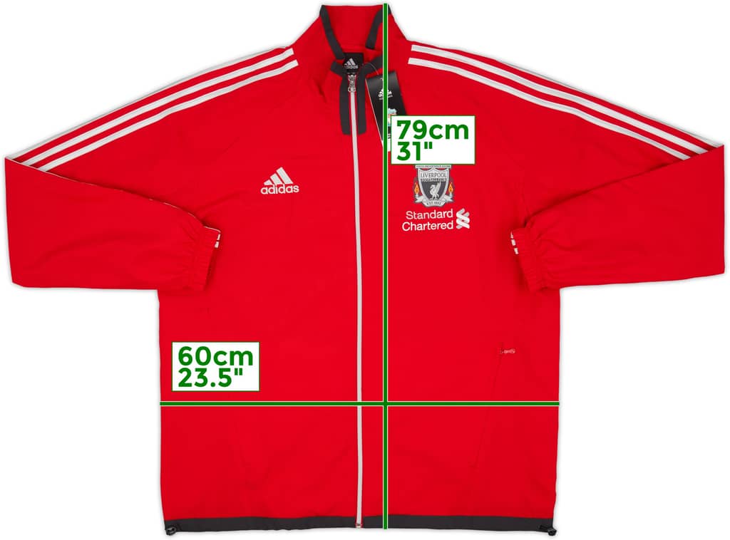 2011-12 Liverpool adidas Track Jacket (L/XL)