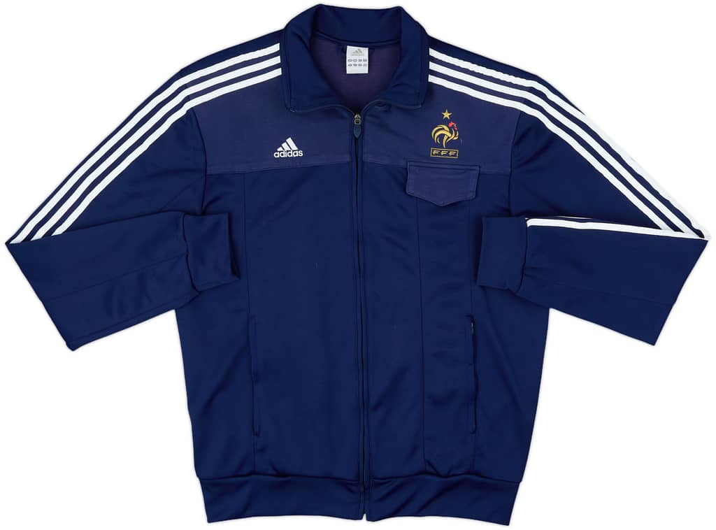 2007-08 France adidas Track Jacket - 8/10 - (XL)