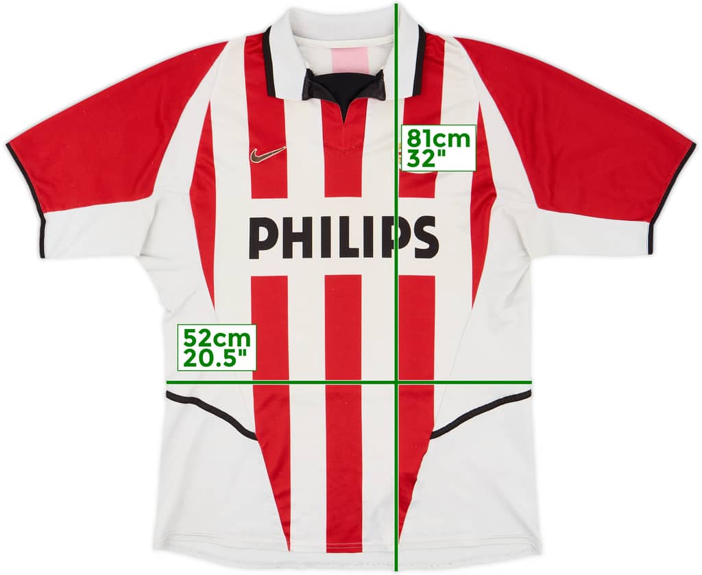 2002-03 PSV Home Shirt - 5/10 - (XL)