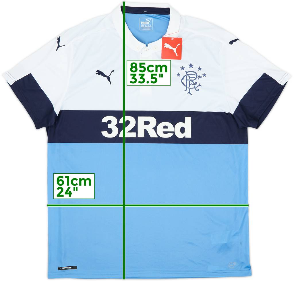 2016-18 Rangers Third Shirt (XXL)