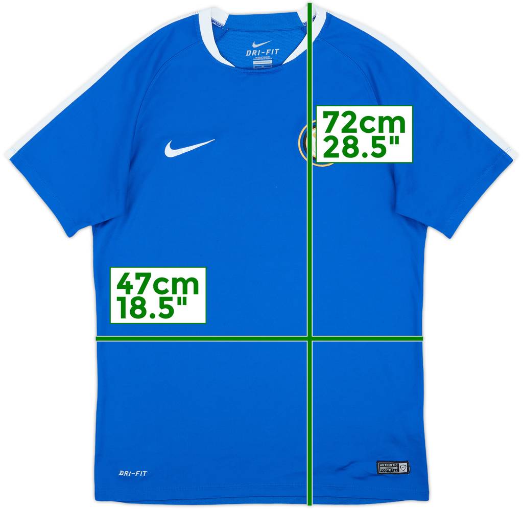 2015-16 Inter Milan Nike Training Shirt - 8/10 - (M)