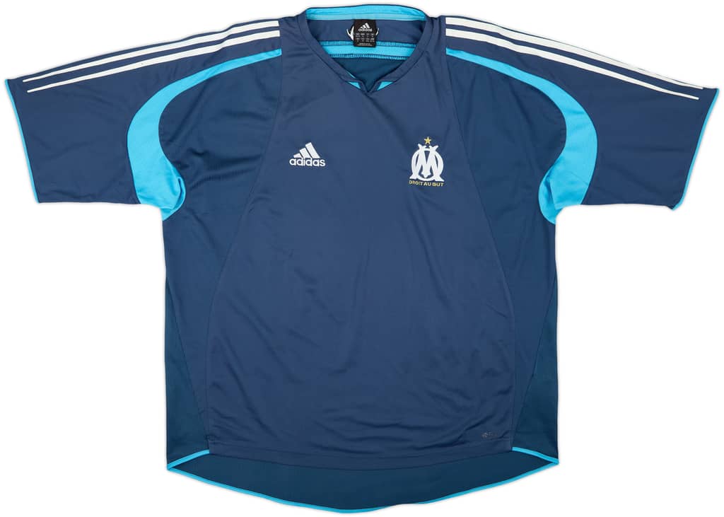 2004-05 Olympique Marseille adidas Training Shirt - 9/10 - (XL)