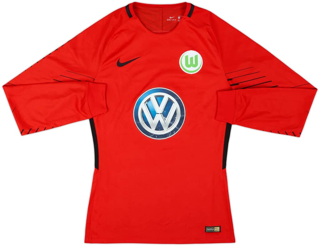 2017-18 Wolfsburg Authentic GK Shirt - 6/10 - (S)