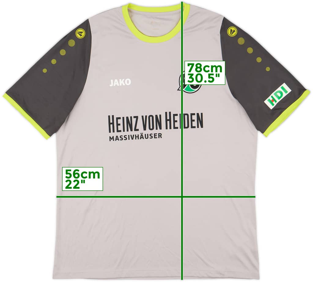 2017-18 Hannover GK S/S Shirt - 8/10 - (XL)