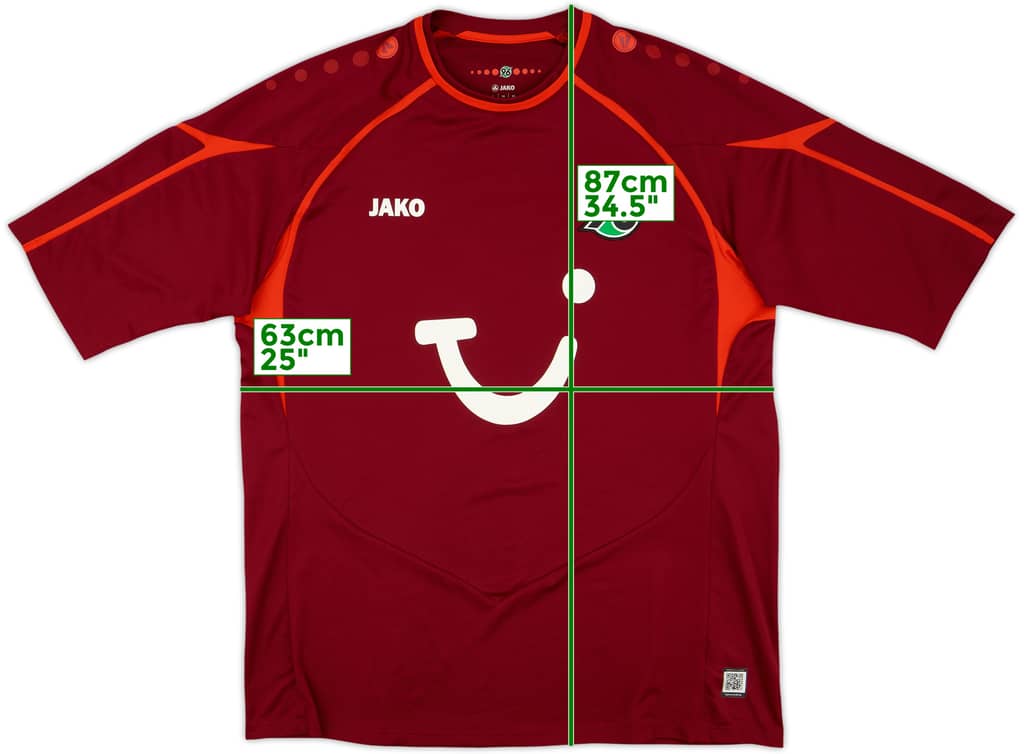 2013-14 Hannover 96 Home Shirt - 8/10 - (4XL)