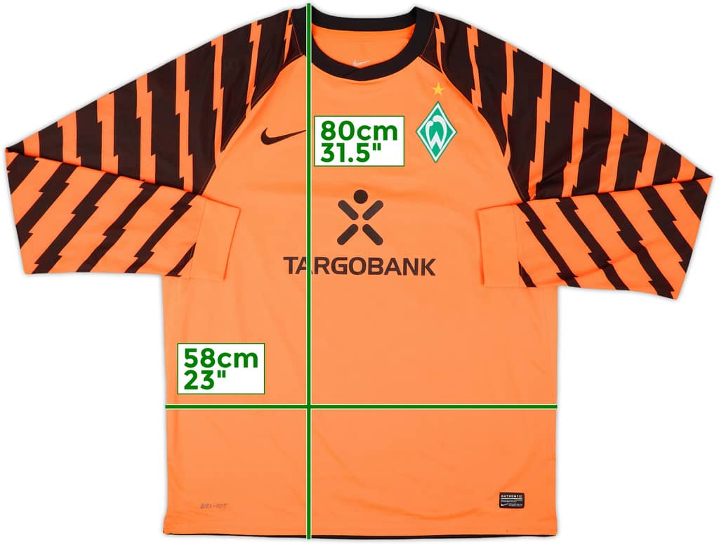 2010-11 Werder Bremen GK Shirt - 6/10 - (XL)