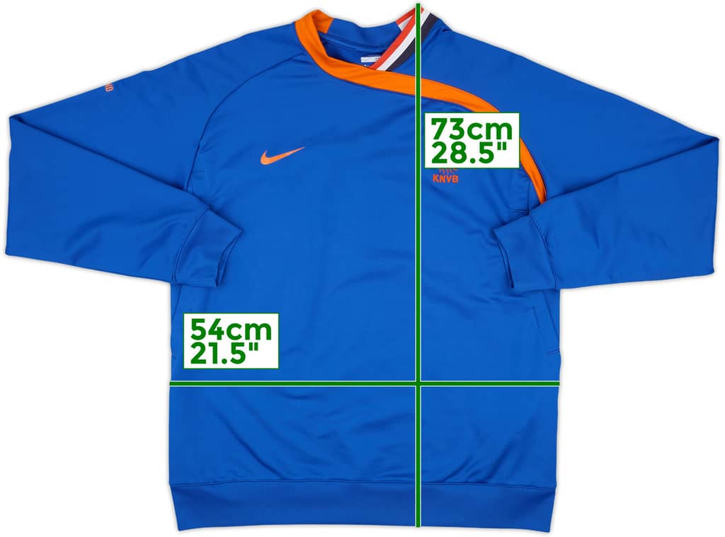 2008-10 Netherlands Nike Sweat Top - 8/10 - (M)