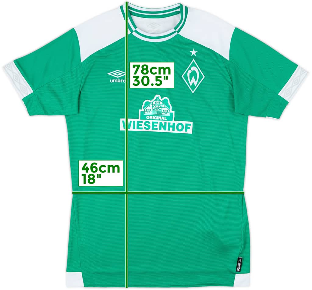2018-19 Werder Bremen Home Shirt - 10/10 - (M)
