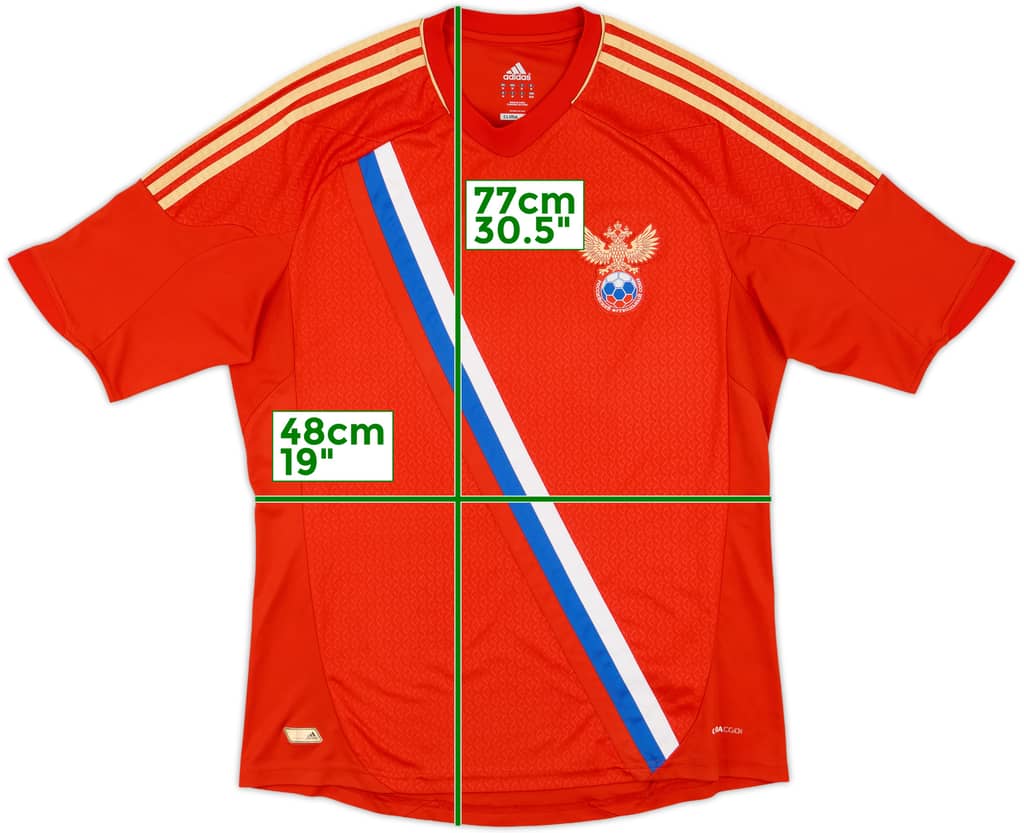 2012-14 Russia Home Shirt - 8/10 - (M)