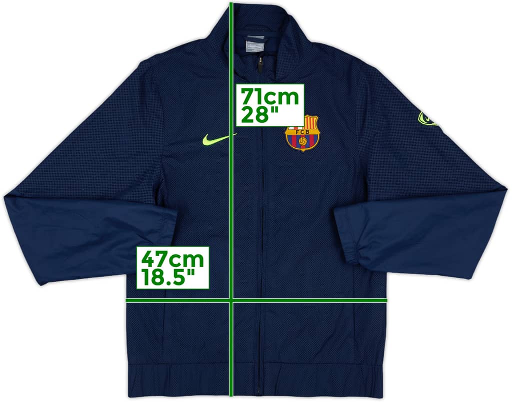 2009-10 Barcelona Nike Track Jacket - 10/10 - (S)