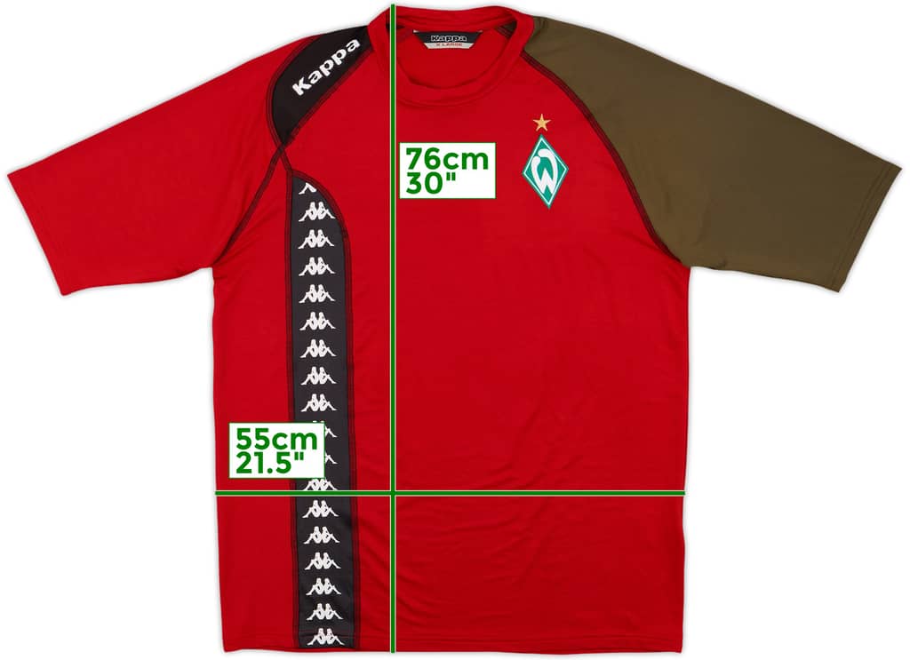 2007-08 Werder Bremen Kappa Training Shirt - 8/10 - (XL)