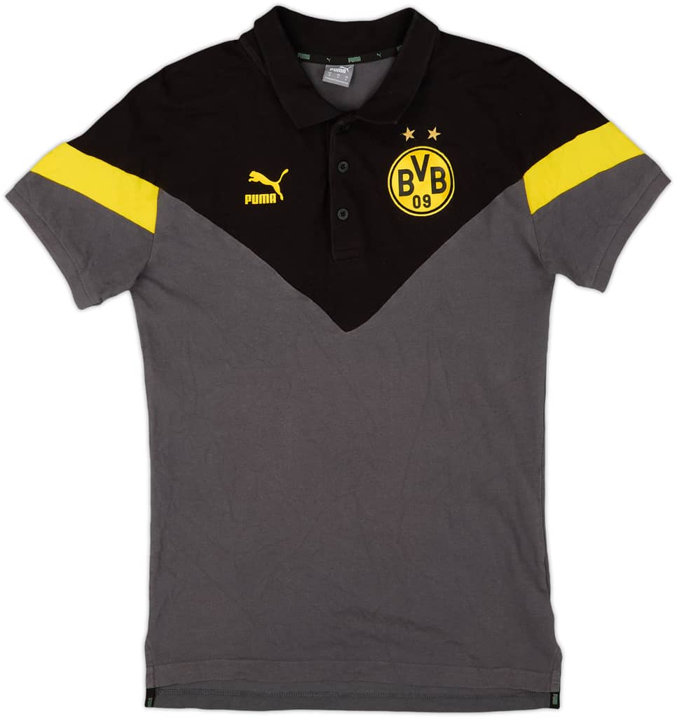 2019-20 Borussia Dortmund Puma Polo Shirt - 8/10 - (S)