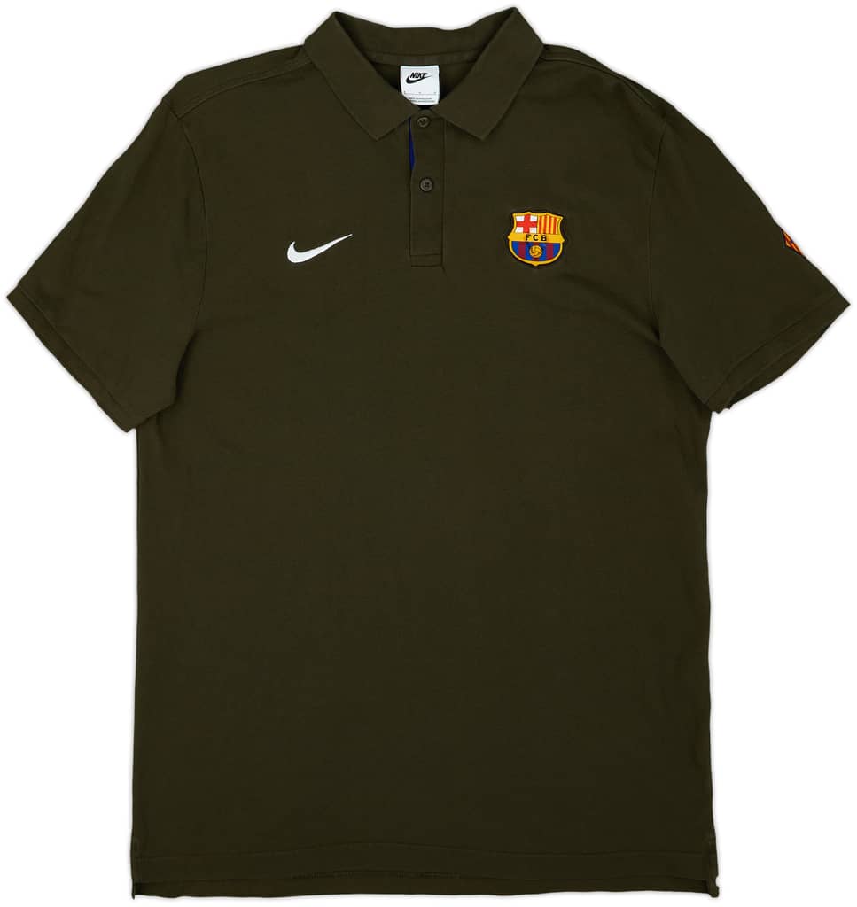 2023-24 Barcelona Nike Polo Shirt - 8/10 - (L)