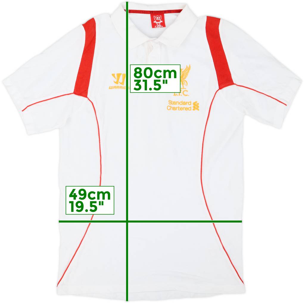 2012-13 Liverpool Warrior Polo Shirt - 7/10 - (M)