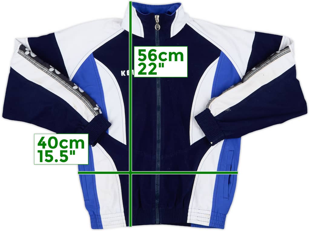 1997-98 Real Madrid Kelme Track Jacket - 7/10 - (S.Boys)