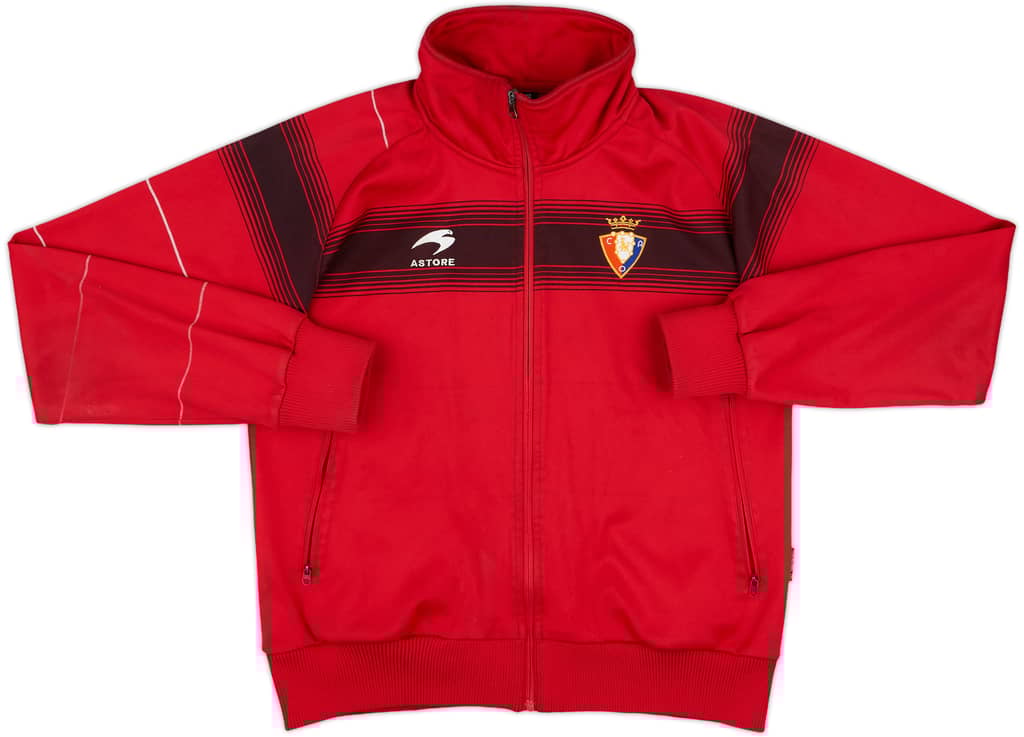 2007-08 Osasuna Astore Track Jacket - 8/10 - (S)