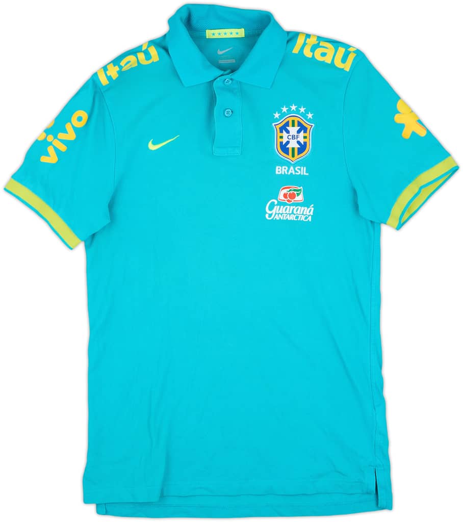 2012 Brazil Nike Polo Shirt - 8/10 - (M)