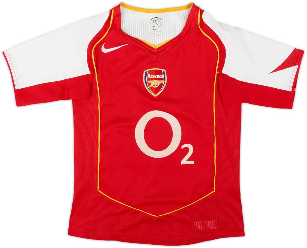 2004-05 Arsenal Home Shirt - 6/10 - (S.Boys)