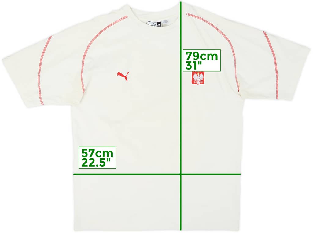2002-03 Poland Puma Cotton Tee - 6/10 - (XXL)