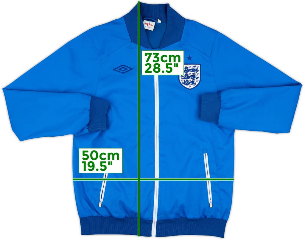 2009-10 England Umbro Track Jacket - 9/10 - (M)