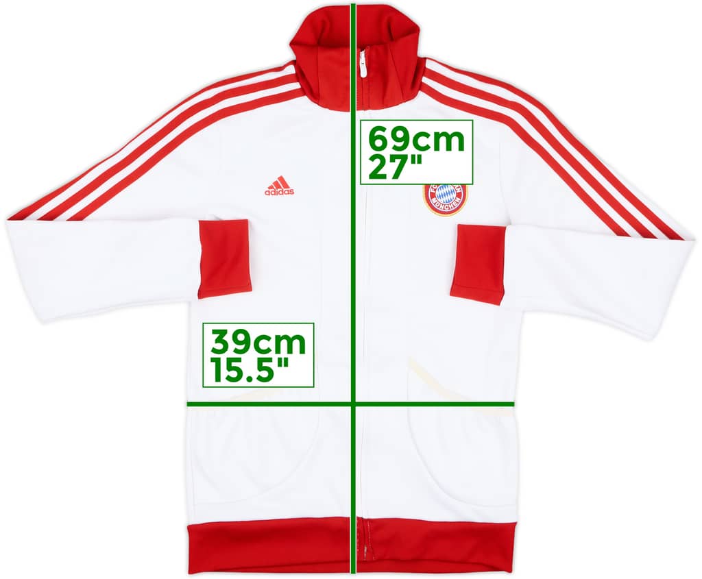 2010-11 Bayern Munich adidas Track Jacket - 7/10 - (S.Boys)