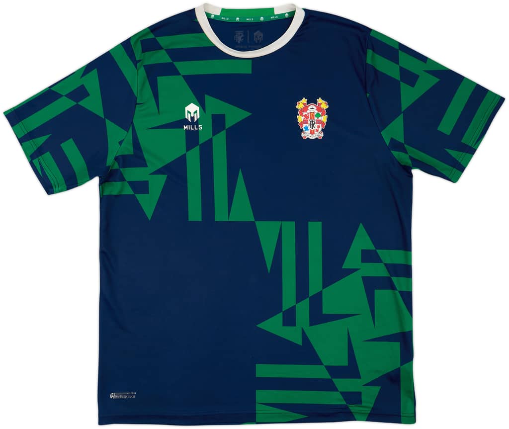 2021-22 Tranmere Rovers Mills Training Shirt - 7/10 - (3XL)