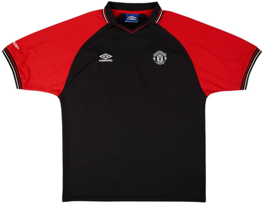 1998-99 Manchester United Umbro Training Shirt - 10/10 - (XL)
